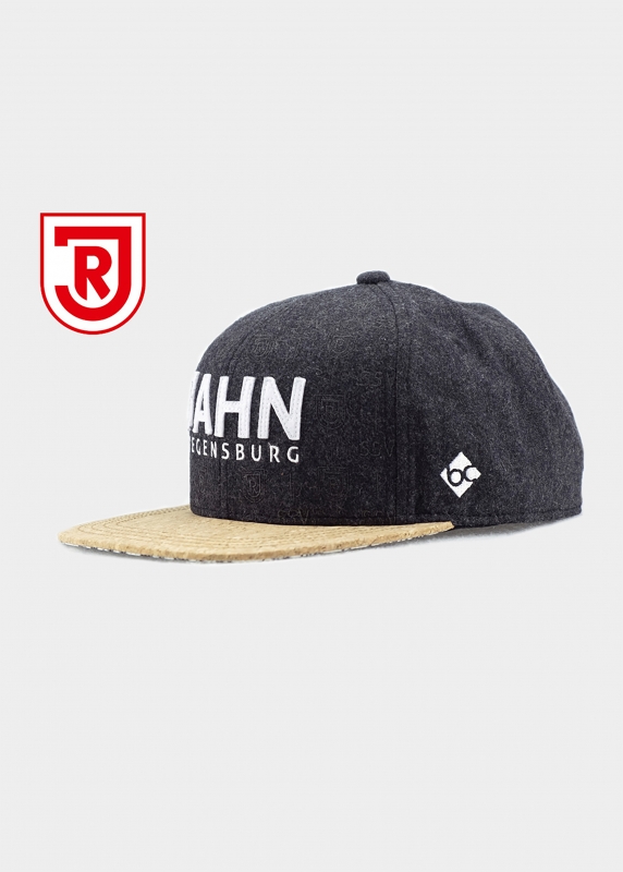 "Jahn Regensburg" - dunkelgrau/Kork (Snapback)